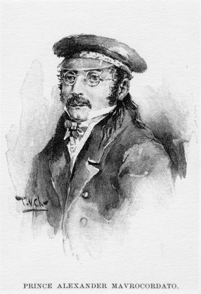 Prince Alexander Mavrocordato by English School